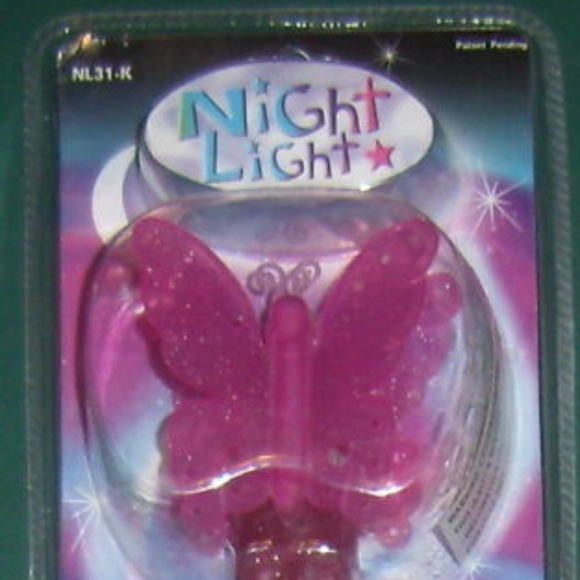 Vintage Beautiful butterfly shape night light